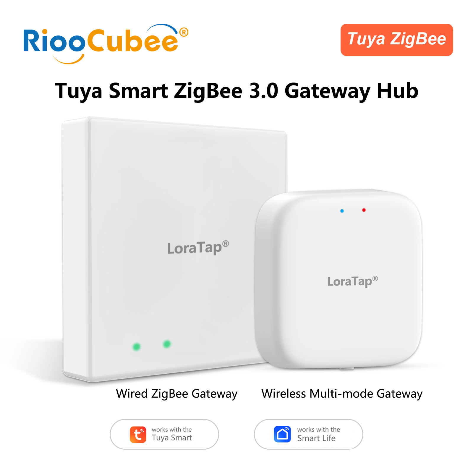 Matter Hub Thread - โลราแทป ซิกบี เกตเวย์ฮับแบบใช้สายและไร้สาย ศูนย์ควบคุมการเชื่อมต่อแบบมัลติโหมด รองรับเฉพาะทูย่า สมาร์ทไลฟ์