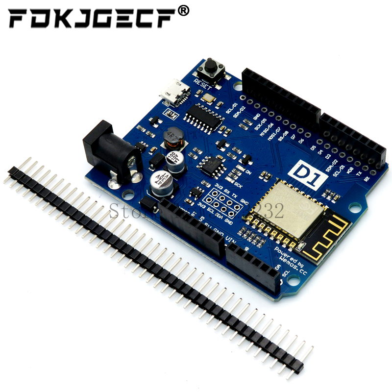 Esp8266 Nodemcu Board - WeMos D1 R2 WiFi uno ที่ใช้