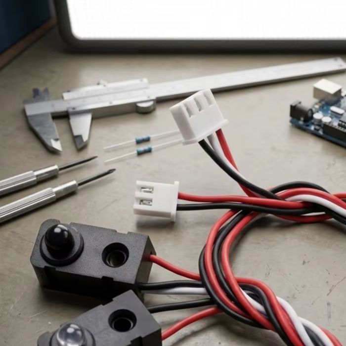Diy Home Automation System - ชุดเซ็นเซอร์ลำแสงอินฟราเรด 4 คู่ สำหรับระบบสวิตช์ IR แบบลำแสงทะลุ