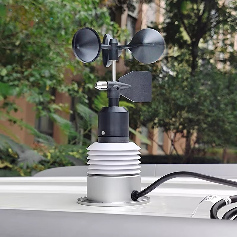 Temperature Humidity Sensor - สถานีตรวจอากาศ THPW-NJ 5-in-1 เซ็นเซอร์วัดลม อากาศ อุณหภูมิ