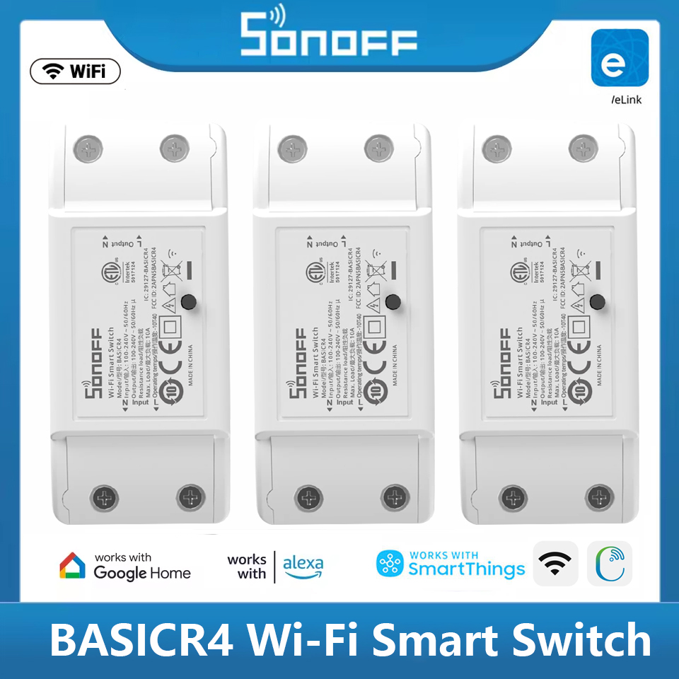 Sonoff Basic Switch - สวิตช์อัจฉริยะ Sonoff Basic-R4 Mini Wifi รุ่นอัปเกรดจาก