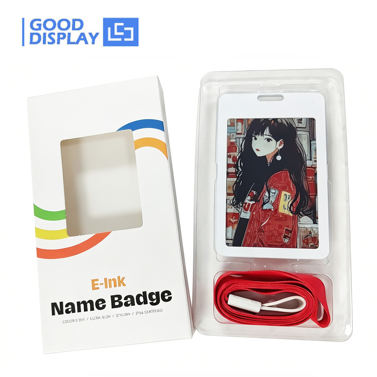 Display Epaper 2.9 - ป้ายชื่อพนักงานอิเล็กทรอนิกส์แบบ E-Ink สีสันสดใส ขนาด 2.9 นิ้ว