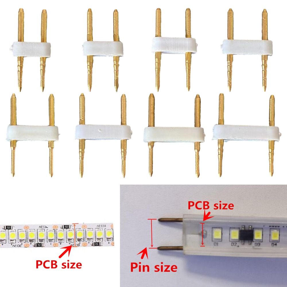 Rgb Led Matrix 8X8 - 5ชิ้นตัวเชื่อมต่อ RGB สีทองทองแดง6มม. 7มม. 8มม. 9มม.