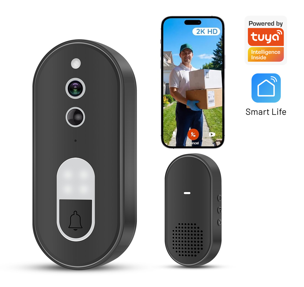 ทูย่า 1080P HD ไร้สายไวไฟวิดีโ - Smart Doorbell Wired บทวิจารณ์และราคา