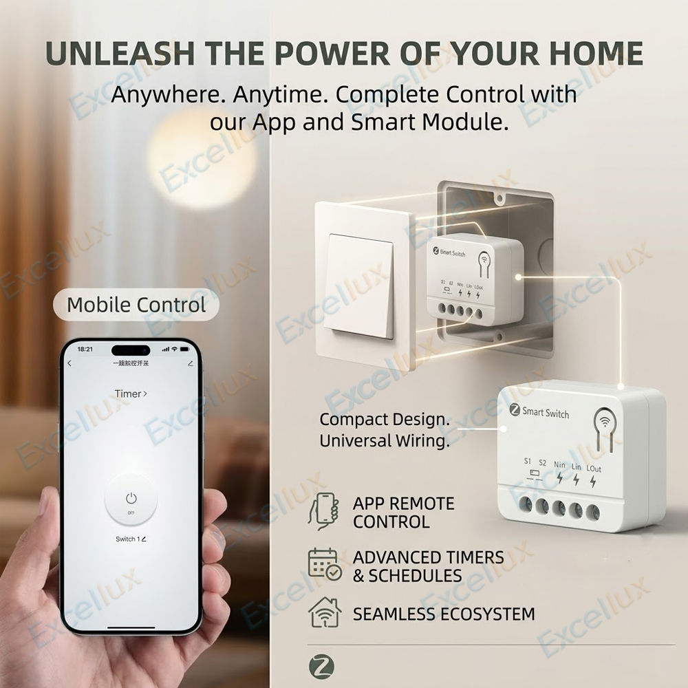 โมดูลสวิตช์อัจฉริยะ Zigbee 3.0 - Home Automation Diy บทวิจารณ์และราคา