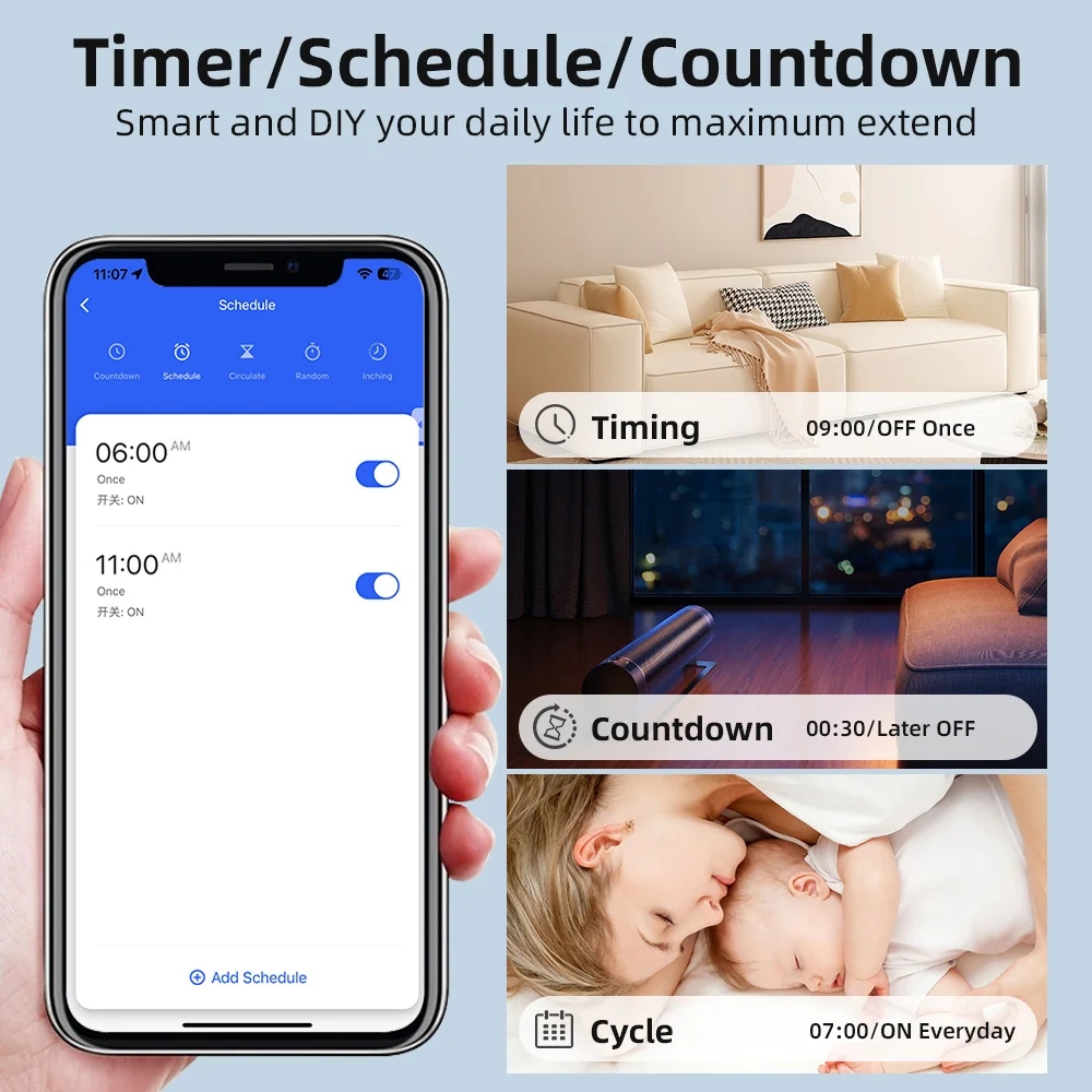 2 ทิศทาง Tuya Mini 16A WiFi DI - Home Automation Diy บทวิจารณ์และราคา