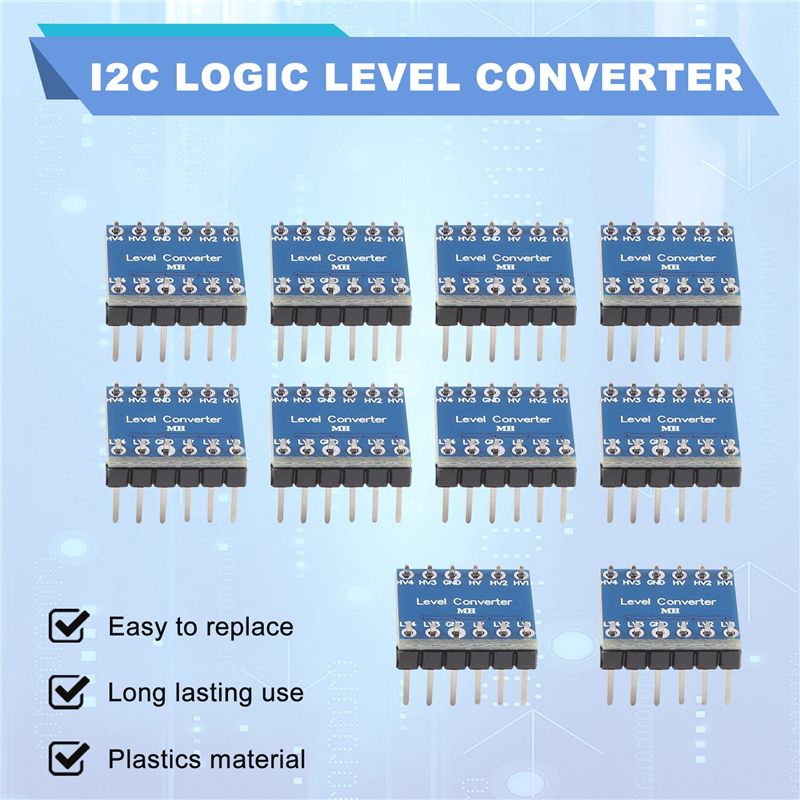 ชุด 10 ชิ้น โมดูลแปลงสัญญาณลอจ - Level Shifter 3.3V บทวิจารณ์และราคา