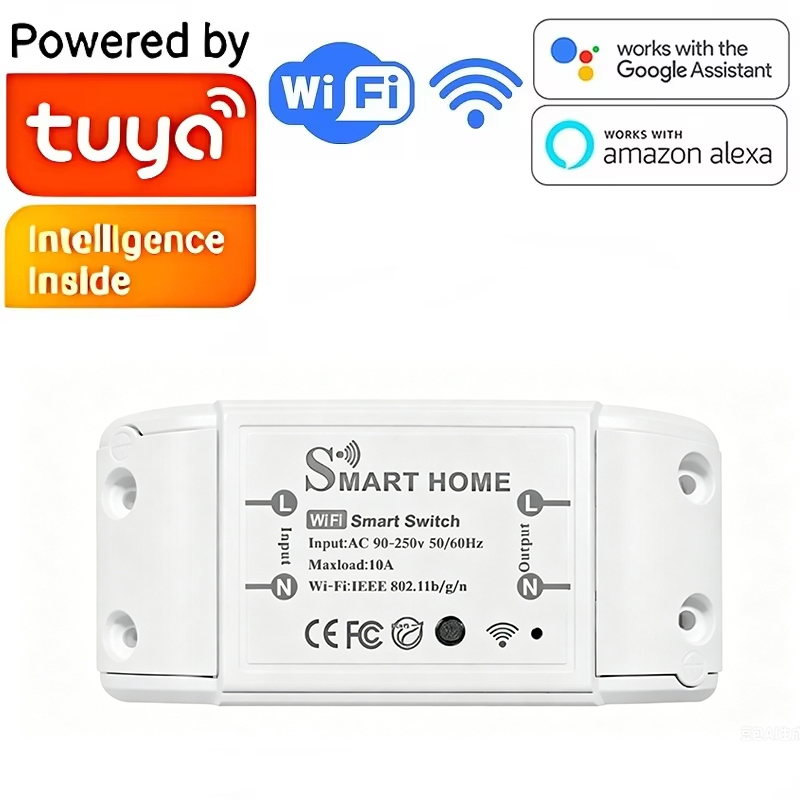 ใช้งานร่วมกับทูย่า ไวไฟสวิตช์ไ - Sonoff Basic Switch บทวิจารณ์และราคา