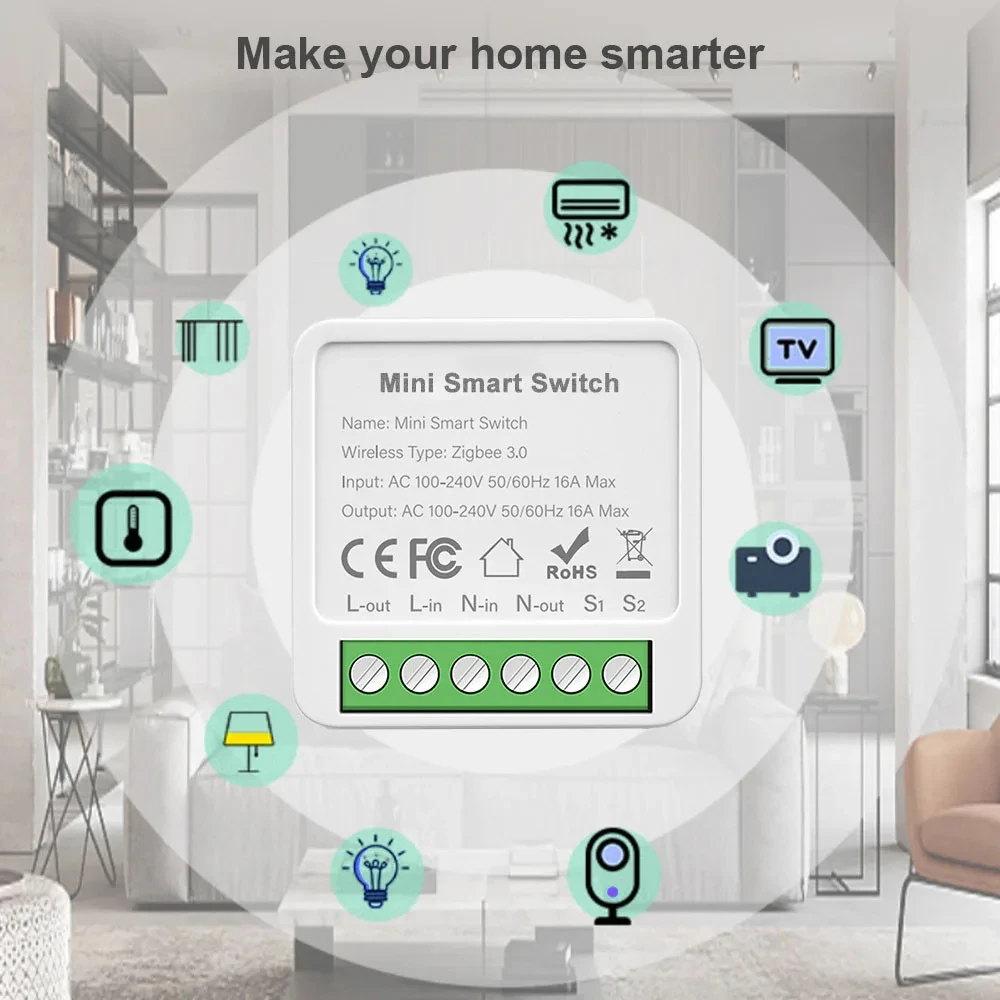 ไวไฟ ซิกบีสมาร์ทสวิตช์โมดูล 2  - Diy Home Automation System บทวิจารณ์และราคา