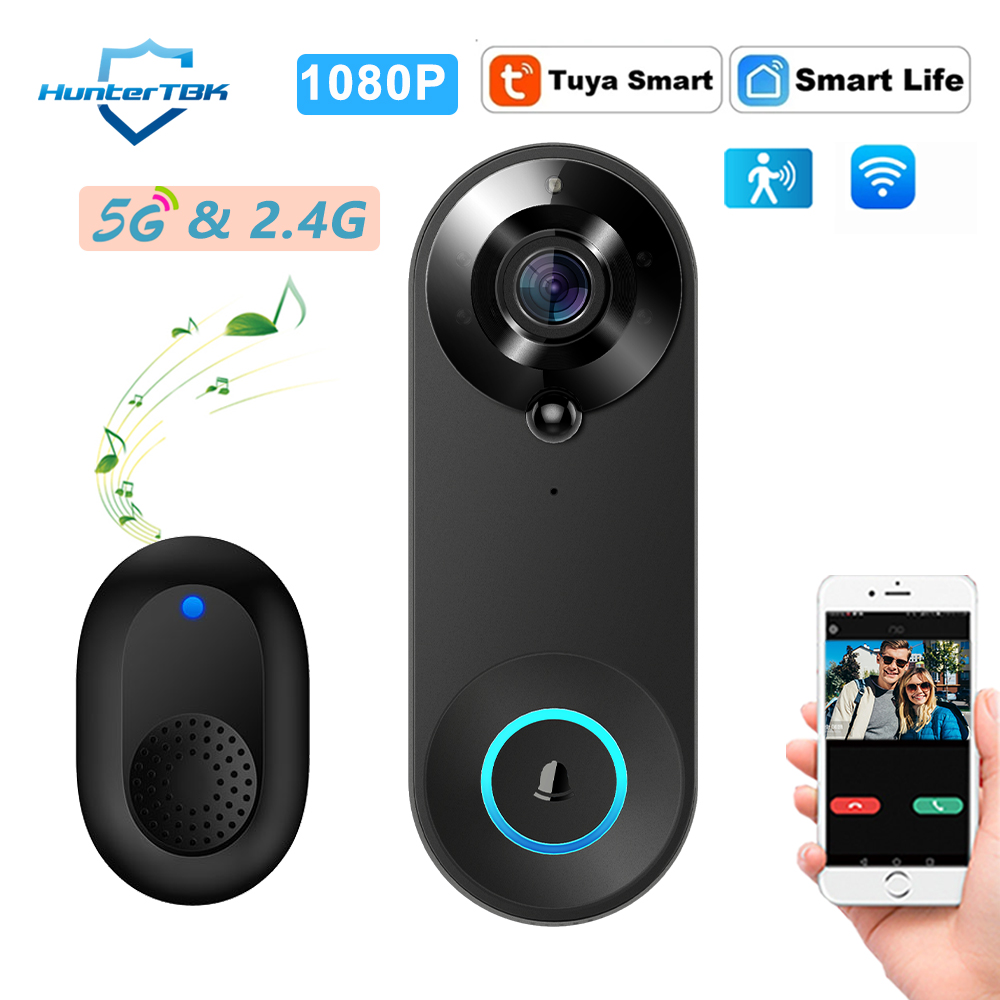 กริ่งประตูวิดีโอ 5G 2.4G WiFi  - Smart Doorbell Wired บทวิจารณ์และราคา