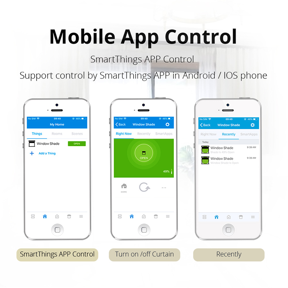 มอเตอร์ม่านเลื่อนอัตโนมัติ Zem - Matter Hub Thread บทวิจารณ์และราคา