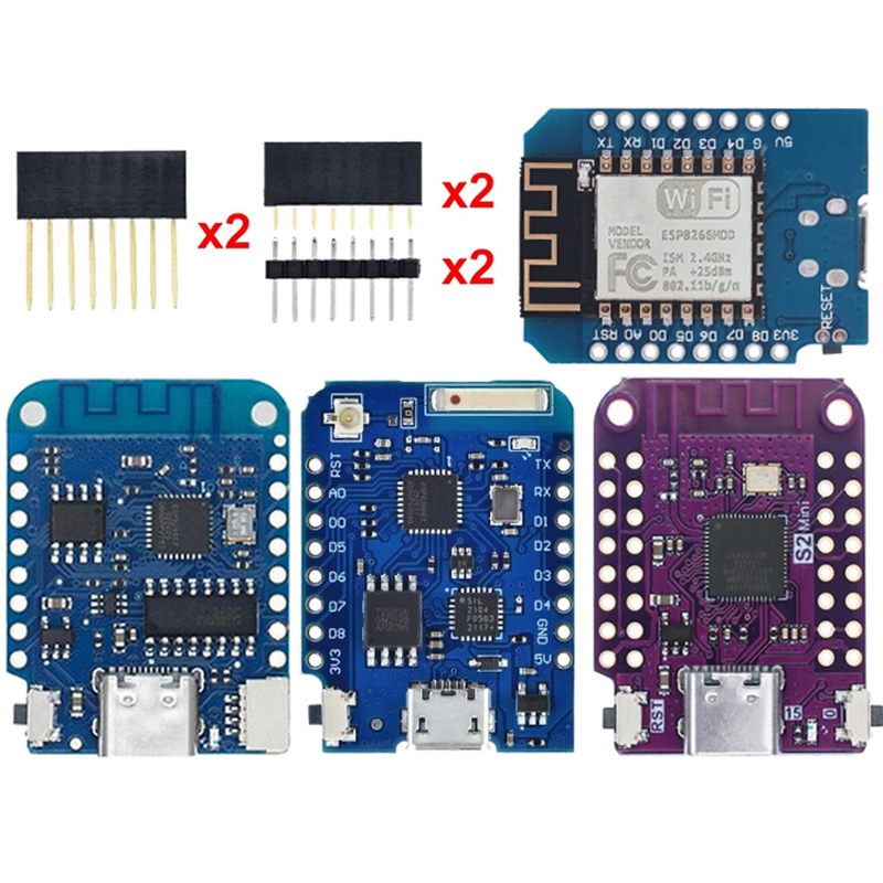WeMos D1 Mini Pro V3.0 NodeMcu - Esp8266 Nodemcu Board บทวิจารณ์และราคา