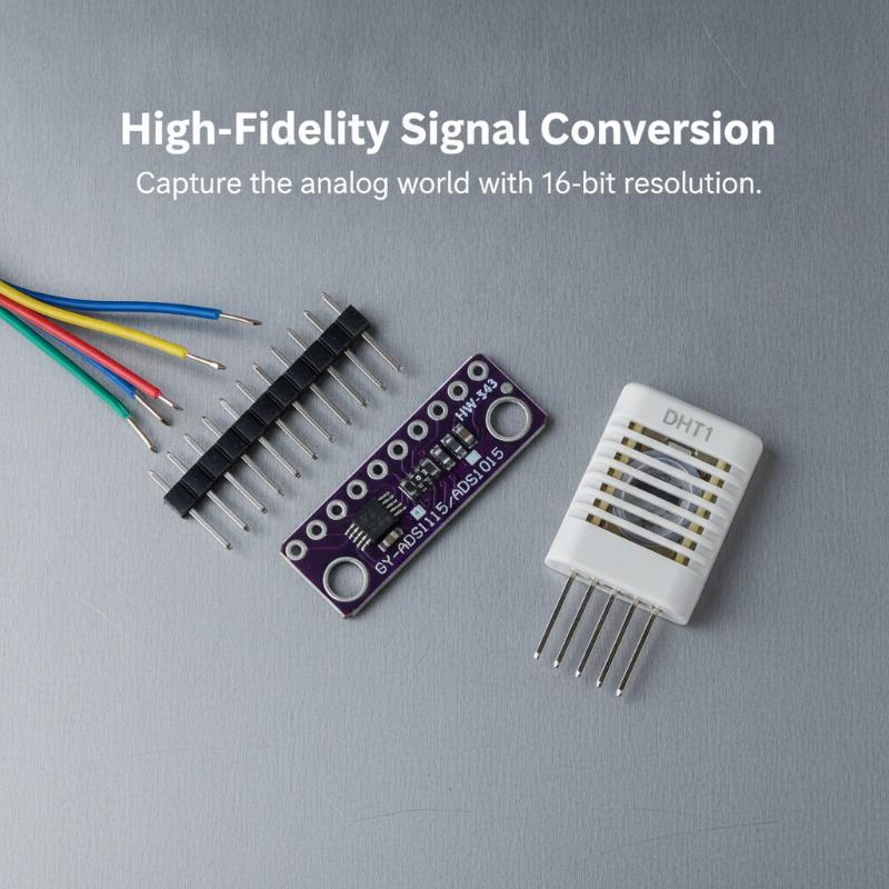 โมดูล ADS1115 ปรับค่าเกนได้ 16 - Diy Home Automation System บทวิจารณ์และราคา