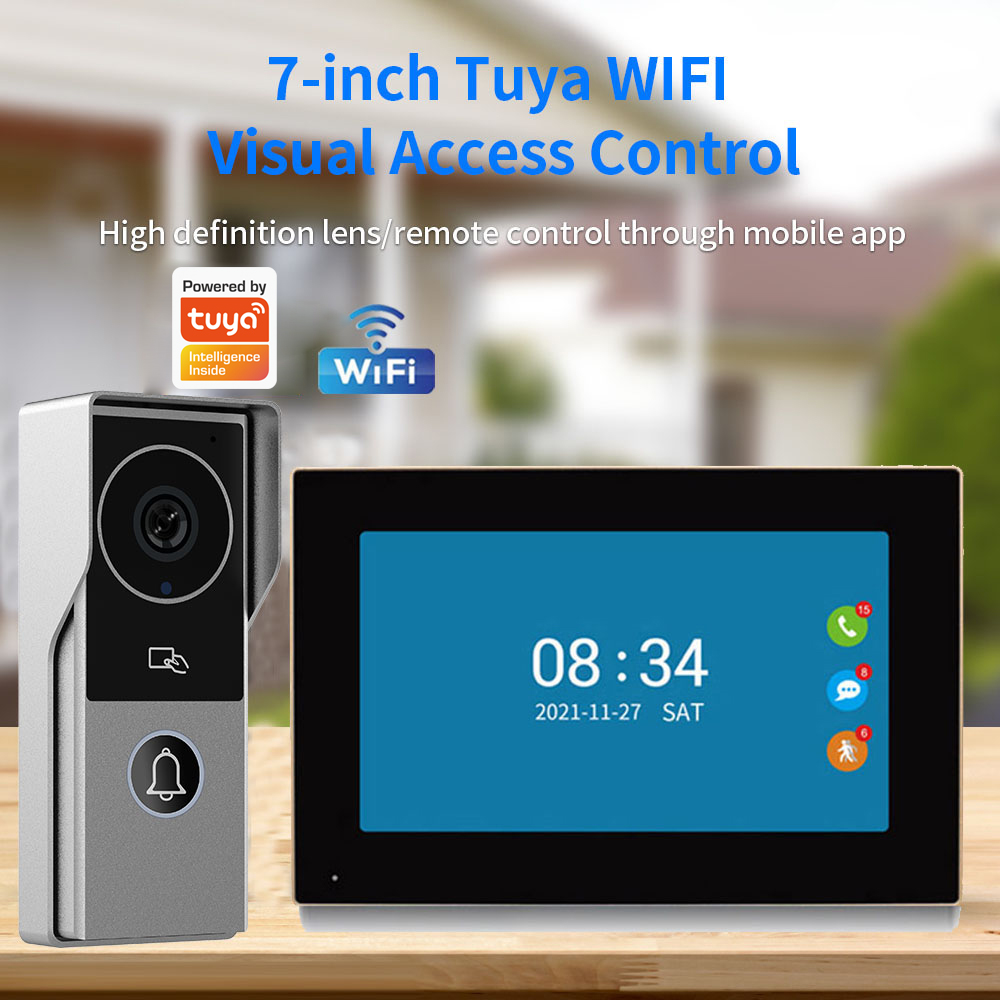 ระบบกริ่งประตูวิดีโอ Wifi ความ - Smart Doorbell Wired บทวิจารณ์และราคา