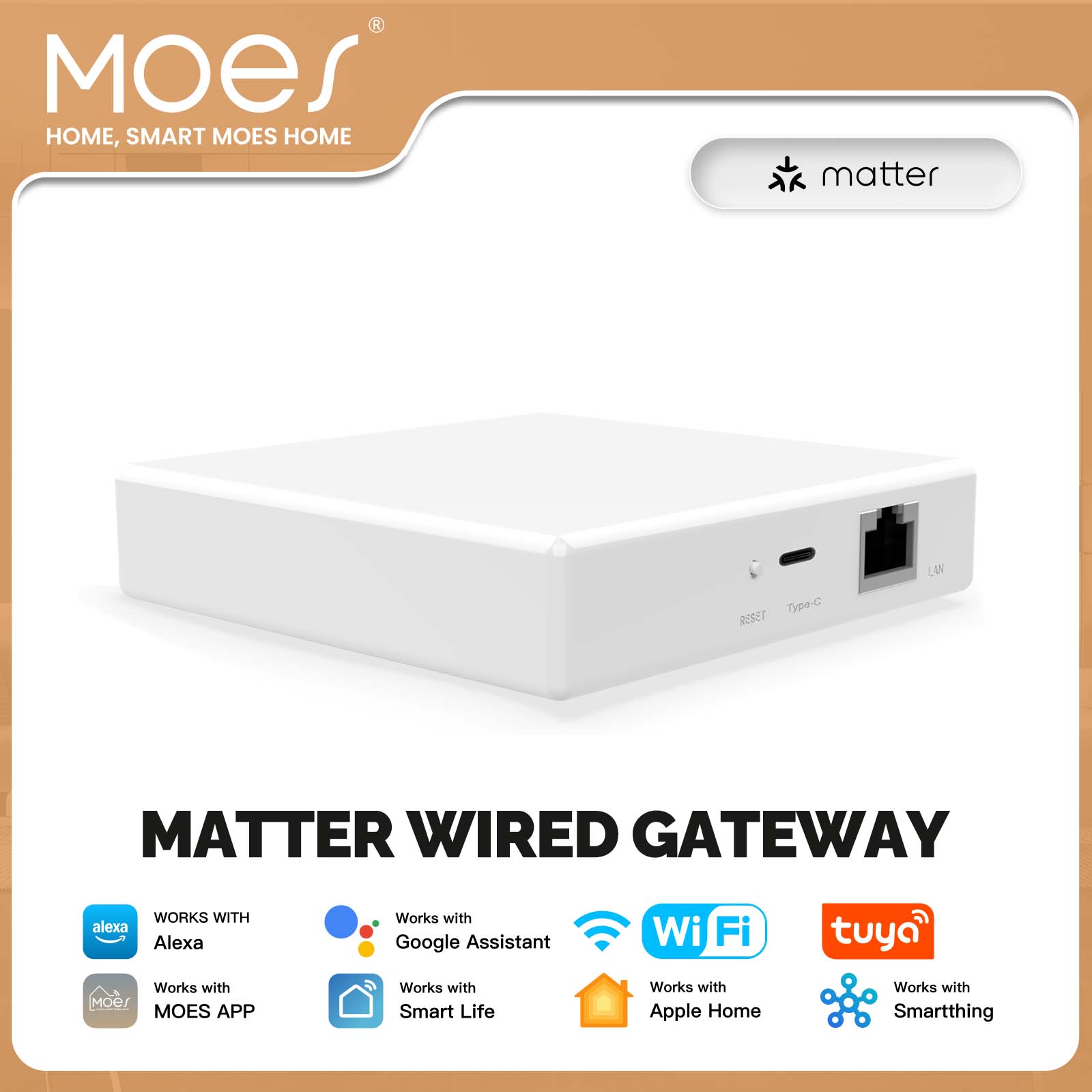 MOES Tuya ZigBee Matter Thread - Matter Hub Thread บทวิจารณ์และราคา