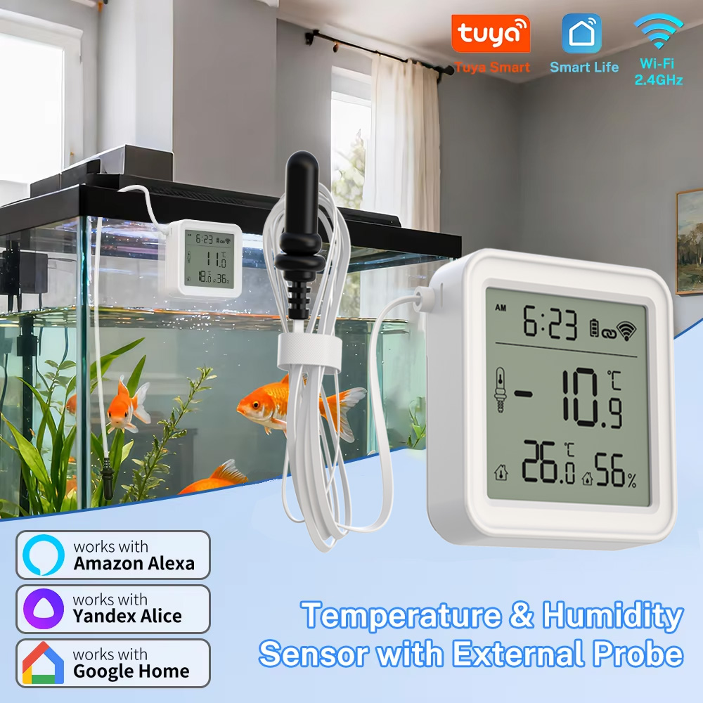 ทูยา ไวไฟเซ็นเซอร์วัดอุณหภูมิแ - Temperature Humidity Sensor บทวิจารณ์และราคา